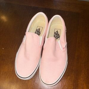 Vans Classic Pink Slip-Ons